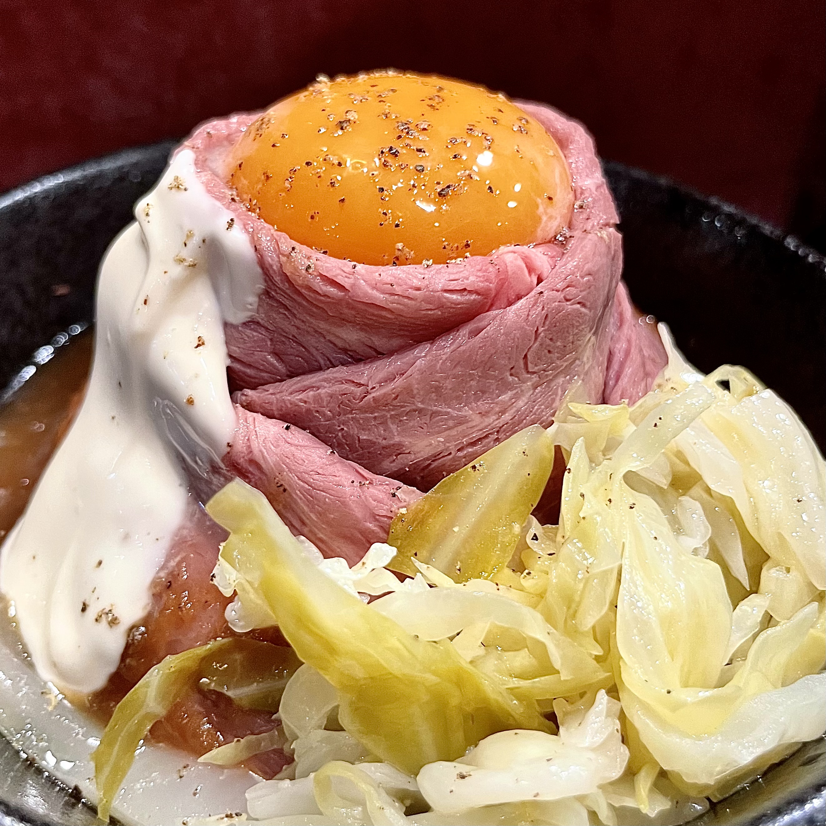 ローストビーフ丼のメイン画像