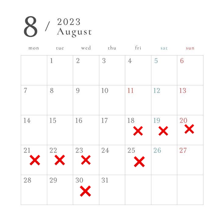 8月連休を頂いております！◎渡辺　りんのメイン画像