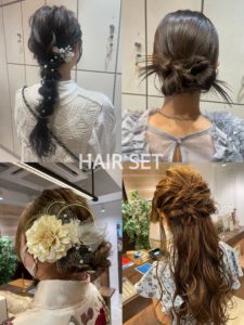 卒業式におすすめ！ヘアセット♪のメイン画像