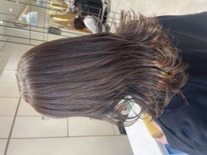 ブリーチなし！グレージュカラーのメイン画像