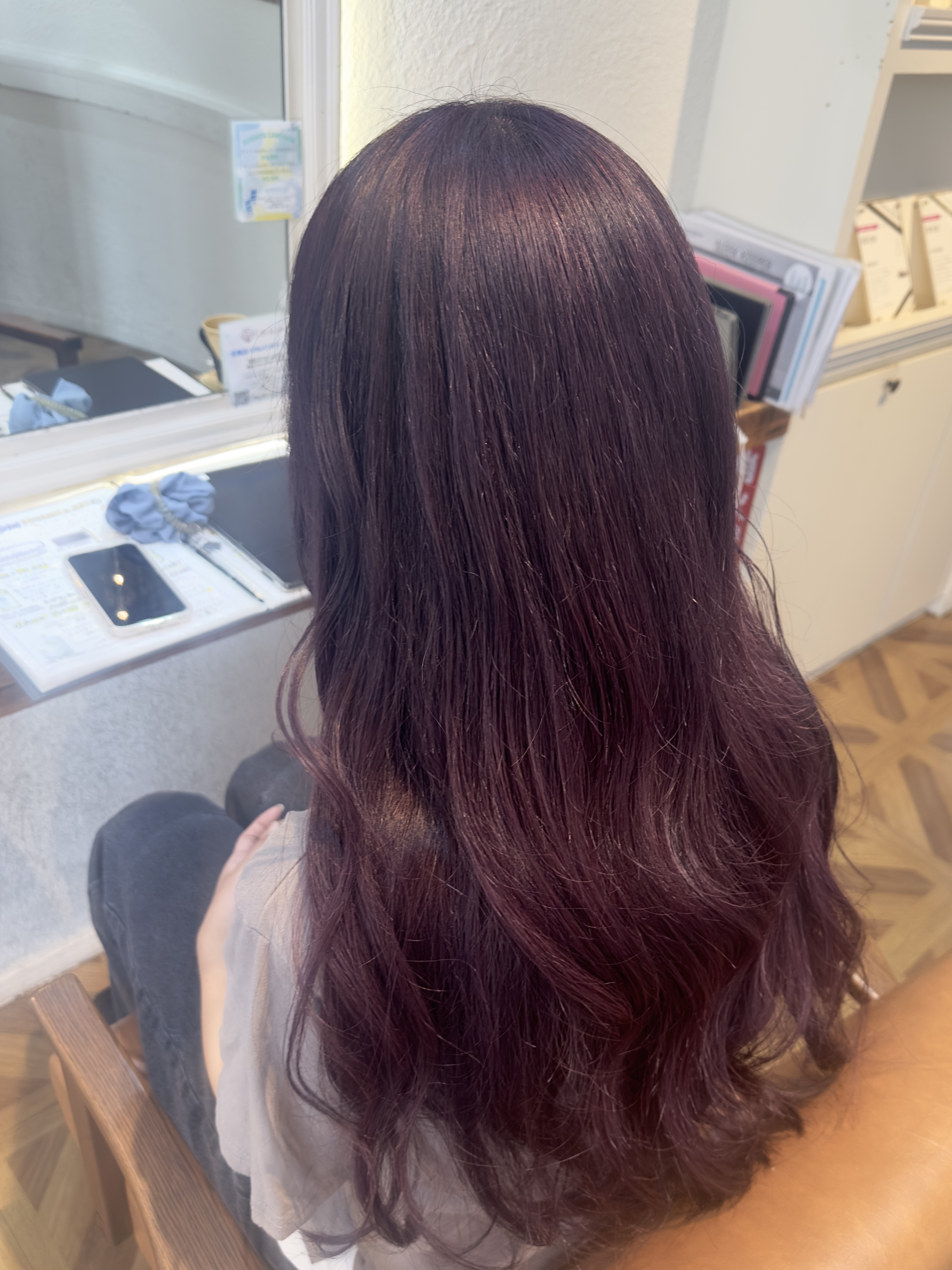 カシスラベンダー◎Wカラーのメイン画像