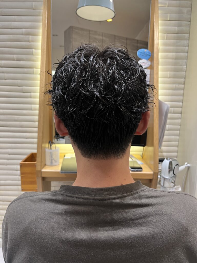 メンズパーマのメイン画像
