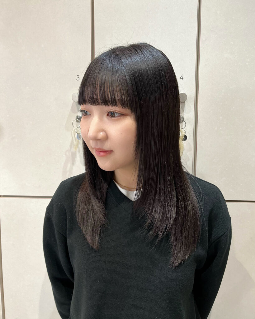 重ためぱつっとバングのメイン画像