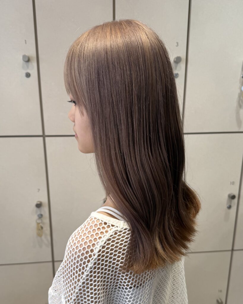 ダブルカラーでホワイトベージュ！のメイン画像
