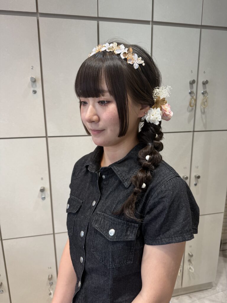 成人式前撮りヘア！のメイン画像